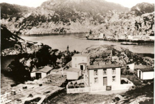 21 Old Isle Valen. This picture was taken by the Monks' when they were building the St. Lawrence Mines Credit: Maude Lockyer-Hollett